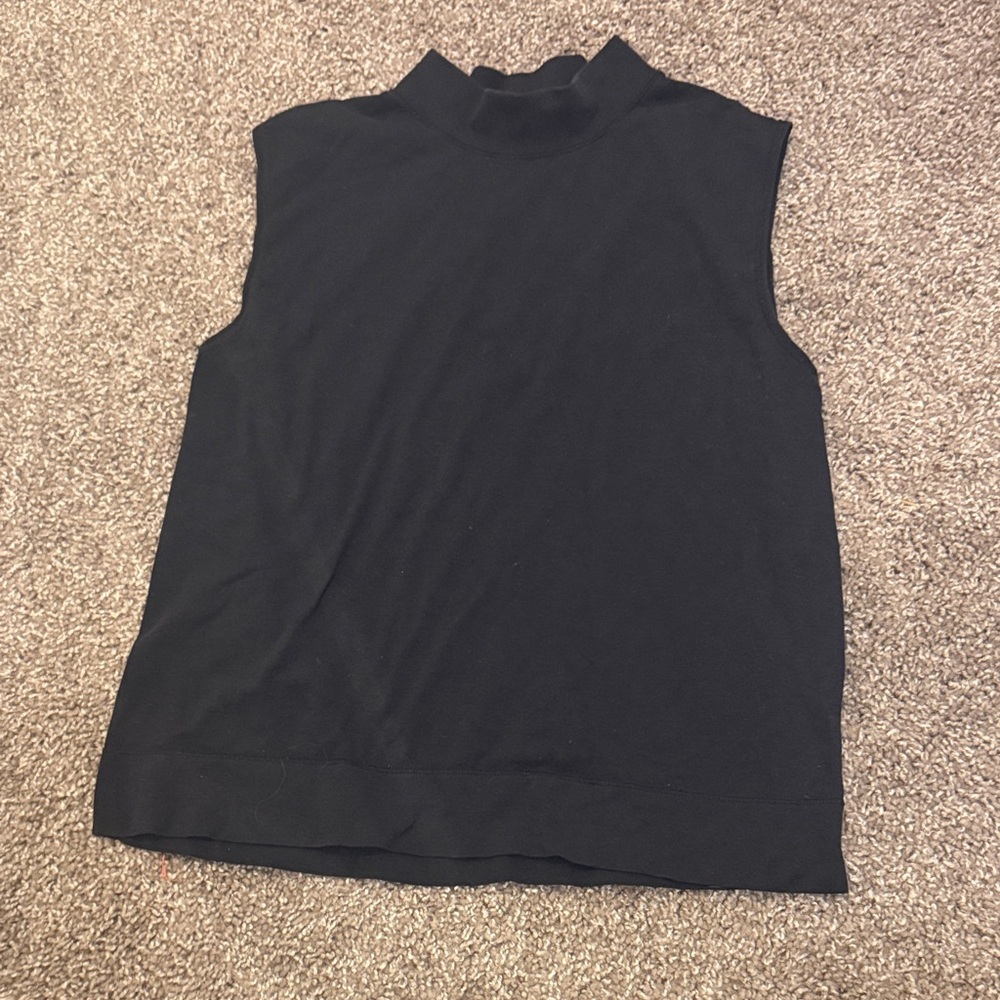 Black Women's Sleeveless Tank Top